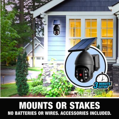 Image showing  250-Lumen Bionic Spotlight Extreme Solar Powered, Motion Sensor, Outdoor Security Light