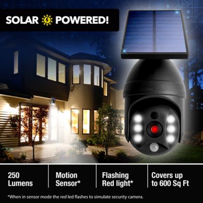 Image showing  250-Lumen Bionic Spotlight Extreme Solar Powered, Motion Sensor, Outdoor Security Light