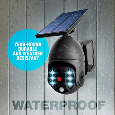 Image showing 7 th Bell & Howell 250 Lm Bionic Spotlight Extreme Solar-Powered Outdoor Security Light, Motion Sensor