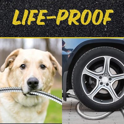 Image showing  5/8 in. x 25 ft. Pro Heavy-Duty Stainless Steel Garden Hose