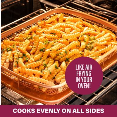 Image showing 6 th Gotham Steel 16.5 in. x 12.5 in. XL Crisper Tray