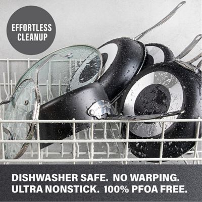 Image showing 8 th Granitestone Aluminum Ultra-Durable Non-Stick Cookware and Bakeware Set, 20 pc.