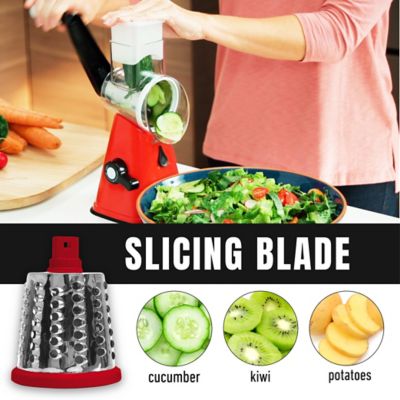 Image showing 5 th Granitestone 3-in-1 Food Slicer, Mandoline and Grater