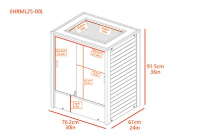 Image showing  Madagascar Vertical Reptile Lounge, 30 in. x 36 in. x 24 in.