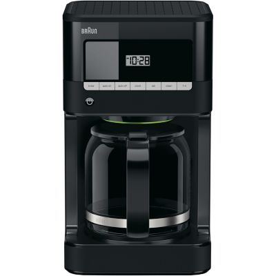 Braun Brewsense 12 Cup Drip Coffee Maker in Black, KF7000BK