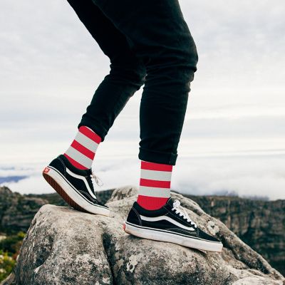 Image showing  3-PairsEveryday Wear Fun Patterned Knee High Compression Socks