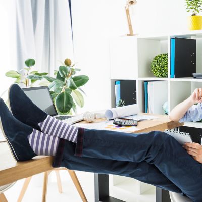 Image showing  3-PairsEveryday Wear Fun Patterned Knee High Compression Socks