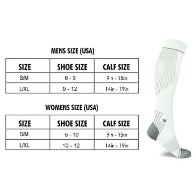 Image showing  6-Pairs Copper Compression Pain Relief Targeted Knee High Compression Socks