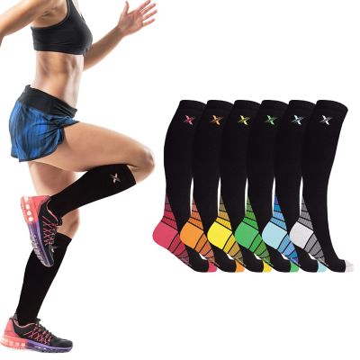 Image showing  Premium Everyday Wear Pain Relief Support Compression Socks, 6-Pairs