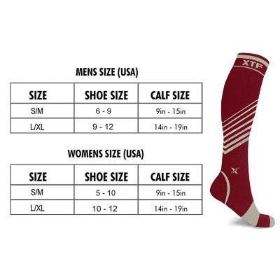 Image showing  Pain Relief Support Knee-High Compression Socks-6-Pair