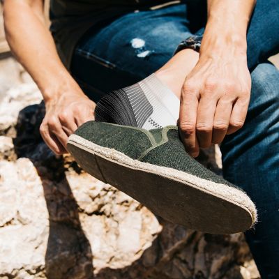 Image showing  6-Pairs High Energy on Your Feet All Day Ankle Compression Socks