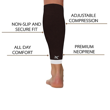 Extreme Fit 3-Pairs: Elite Lightweight Support Pain Relief Calf Compression  Sleeves, S-M at Tractor Supply Co.