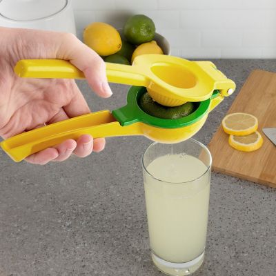 Image showing  Easy-To-Use Hand Press Citrus Squeezer and Juicer