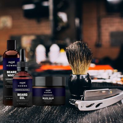 Image showing  Ultimate Beard Wash, Conditioning, Care, Growth and Grooming Kit (3 pc.)