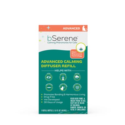 bSerene Advanced Cat Calming Pheromone Diffuser Refill at Tractor