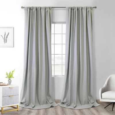 Thermaplus Brooklyn Blackout Dual Header Curtain Panel