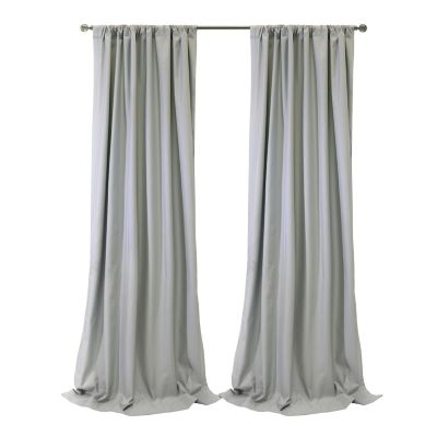 Image showing  Brooklyn Blackout Dual Header Curtain Panel