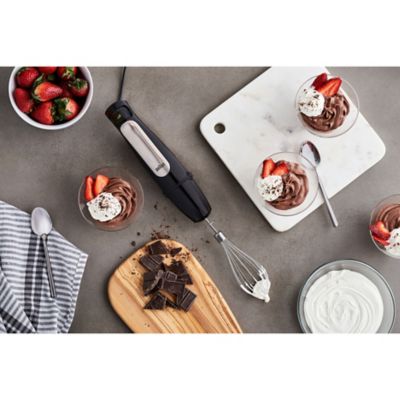 Image showing  Multiquick 7 Smart-Speed Hand Blender with 500 Watts of Power, Whisk, and 1.5 Cup Chopper, MQ7025X