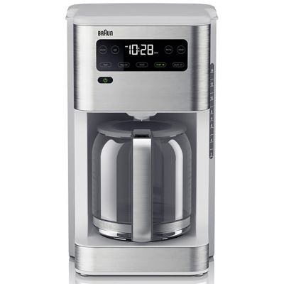 Braun Pureflavor 14 Cup Coffee Maker in White, KF5650WH