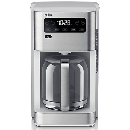 Braun Pureflavor 14 Cup Coffee Maker in White, KF5650WH at Tractor Supply  Co.