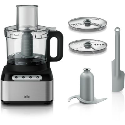 Braun Easyprep 8 Cup Food Processor, FP3211SI