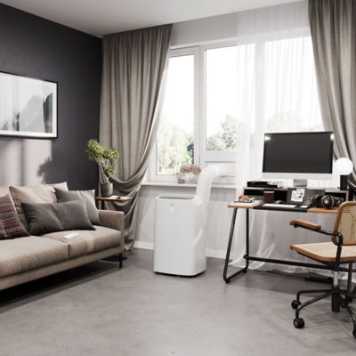 Image showing 9 th Freonic 10,000 BTU (7,000 BTU Doe) Portable Air Conditioner, FHCP071AKR