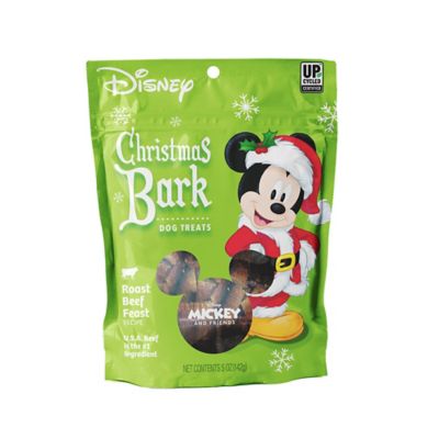 Disney Holiday Collection Christmas Bark Roast Beef Feast Flavor Dog Jerky Treats, 5 oz.