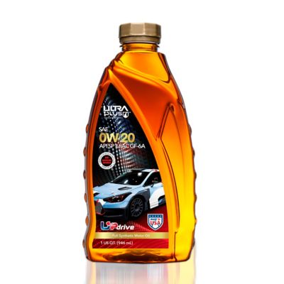 Ultra1Plus SAE 0W-20 Synthetic Motor Oil API SP ILSAC GF-6A, 1 qt.