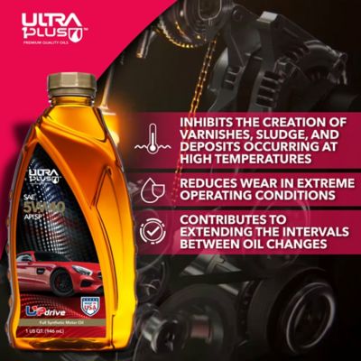 Image showing  SAE 5W-40 Synthetic Motor Oil API SP, 55 gal.