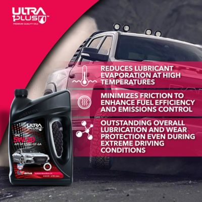 Image showing 5 th Ultra1Plus SAE 5W-20 Synthetic Blend Motor Oil API SP ILSAC GF-6A