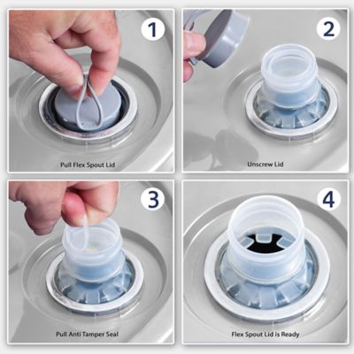 Image showing  SAE 5W-20 Synthetic Blend Motor Oil API SP ILSAC GF-6A, 5 gal.