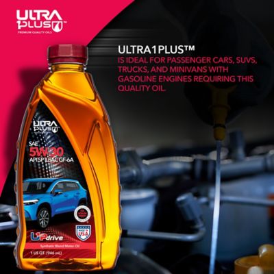 Image showing  SAE 5W-30 Synthetic Blend Motor Oil API SP ILSAC GF-6A