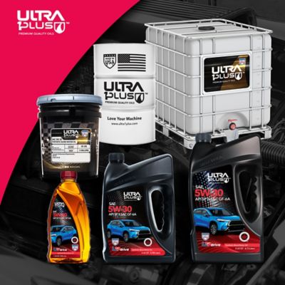 Image showing 6 th Ultra1Plus SAE 5W-30 Synthetic Blend Motor Oil API SP ILSAC GF-6A, 55 gal.