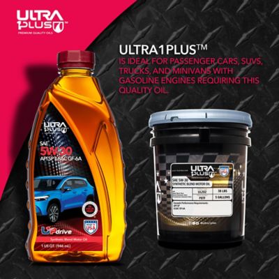 Image showing  SAE 5W-30 Synthetic Blend Motor Oil API SP ILSAC GF-6A, 265 gal.