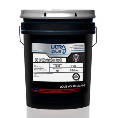 Ultra1Plus SAE 10W-30 Synthetic Blend Motor Oil API SP ILSAC GF-6A, 5 gal.