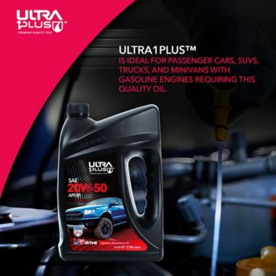 Image showing  SAE 20W-50 Synthetic Blend Motor Oil API SP, 1 qt.