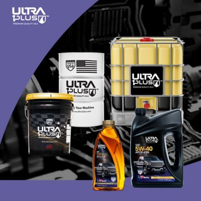 Image showing 6 th Ultra1Plus SAE 5W-40 Full Synthetic 6 Heavy-Duty Motor Oil API CK-4/SN, 1 qt.