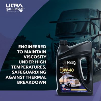 Image showing  SAE 15W-40 Full Synthetic 6 Heavy-Duty Motor Oil API CK-4/SN, 55 gal.