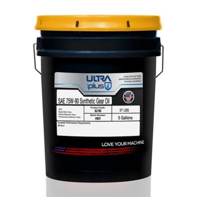 Ultra1Plus 5 gal. SAE 75W-90 Synthetic Limited Slip Gear Oil, API GL-5