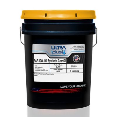 Ultra1Plus SAE 80W-140 Synthetic Gear Oil API GL-5, 5 gal.