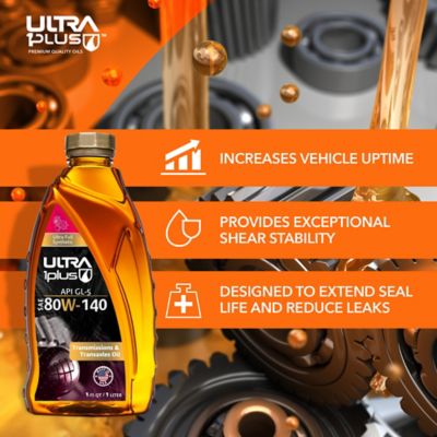 Image showing  SAE 80W-140 Synthetic Gear Oil API GL-5, 55 gal.