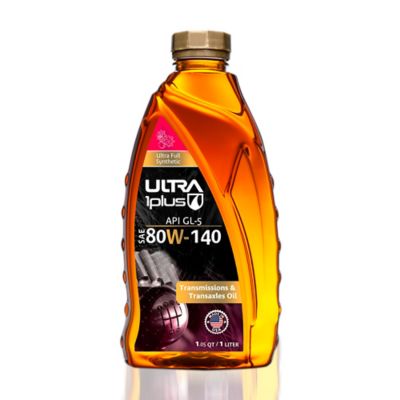 Ultra1Plus SAE 80W-140 Synthetic Gear Oil API GL-5, 1 qt.