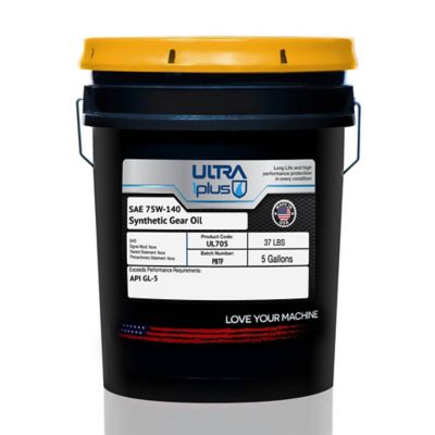 Ultra1Plus SAE 75W-140 Synthetic Gear Oil API GL-5, 5 gal.
