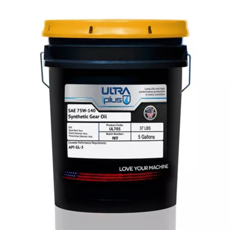 Ultra1Plus 5 gal Synthetic gear oil SAE 75W-140 API GL-5 Motor Oils