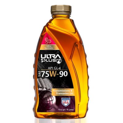 Ultra1Plus SAE 75W-90 Synthetic Limited Slip Gear Oil API GL-4, 1 qt.