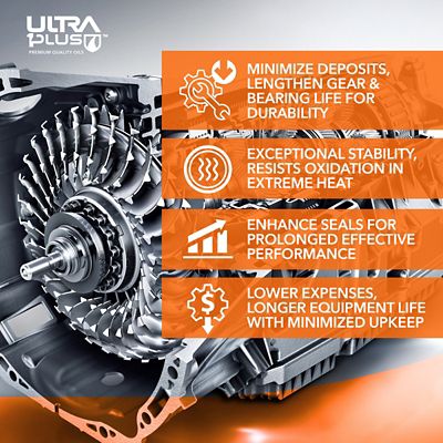 Image showing  SAE 80W-90 Synthetic Gear Oil API GL-5, 265 gal.