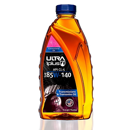 Ultra1Plus SAE 85W-140 Conventional Gear Oil API GL-5, 1 qt.