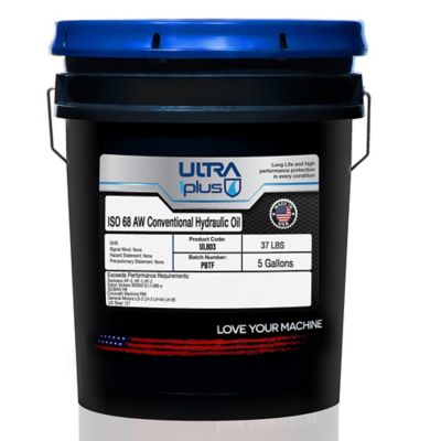 Ultra1Plus ISO 68 AW Hydraulic Oil, 5 gal.