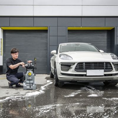 Image showing 7 th Karcher 1,740 PSI 1.71 GPM Electric Cold Water HD 4/8 X Classic Commercial/Residential High-Power Pressure Washer