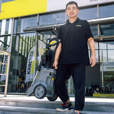 Image showing 9 th Karcher 1,740 PSI 1.71 GPM Electric Cold Water HD 4/8 X Classic Commercial/Residential High-Power Pressure Washer